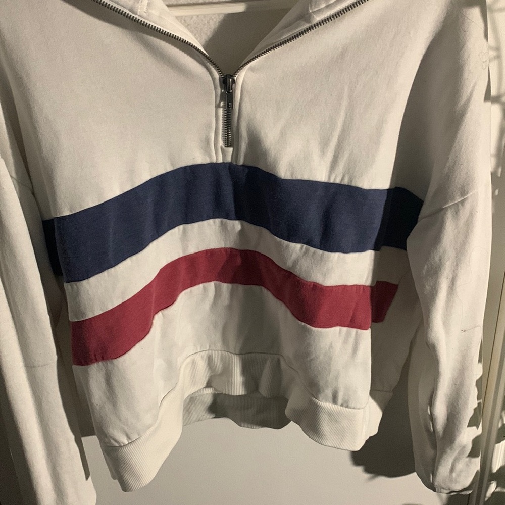 Zip up sweatshirt